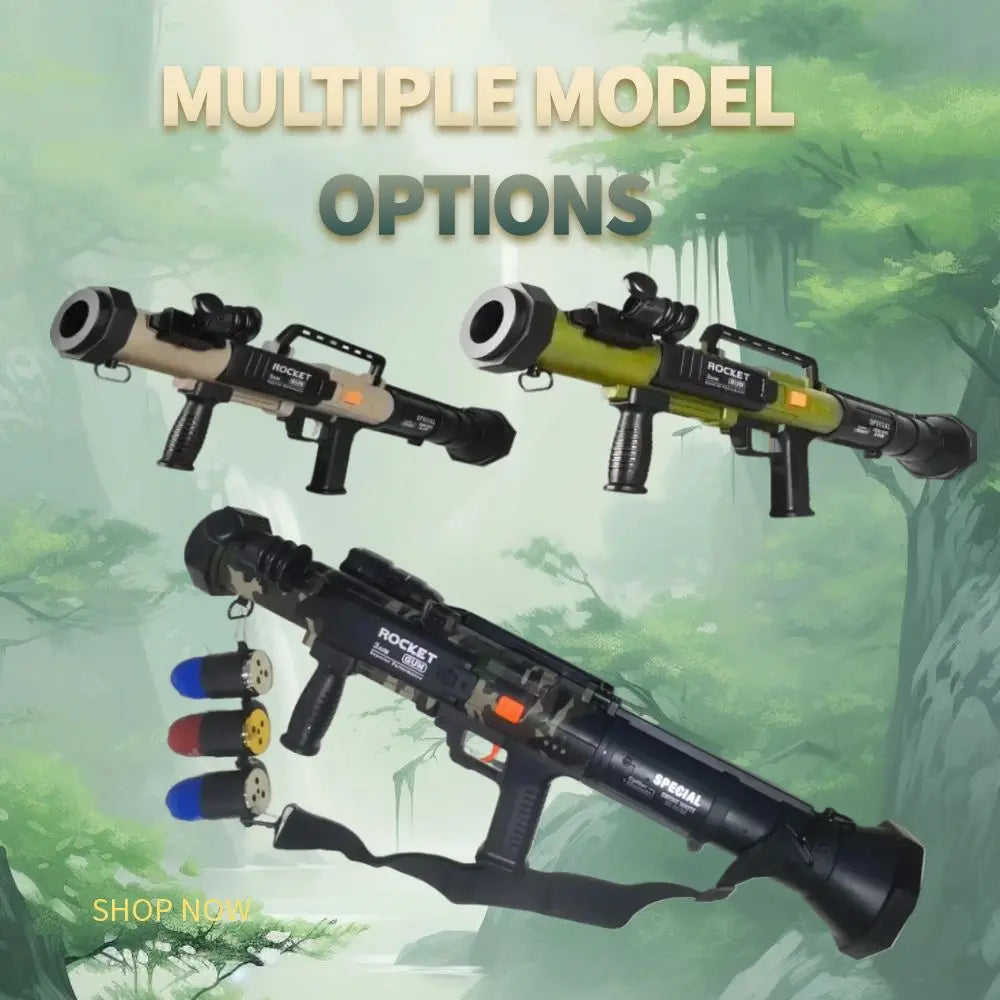 RPG Triple-shot Soft Bullet Gun