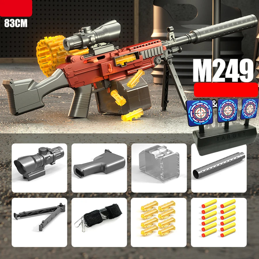 M249 Soft Bullet Gun