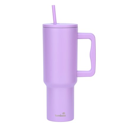 gertuvė su šiaudeliu violetinė